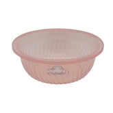 Multi-Purpose Wash Bowl in soft pink color, perfect for various household tasks and versatile use.